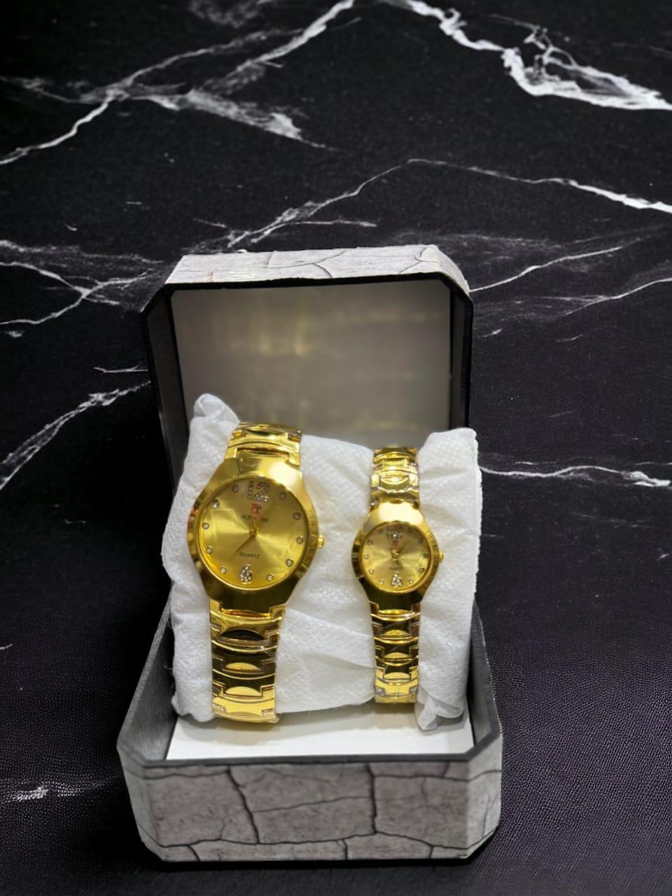 Trendy Couple's Analogue Watch