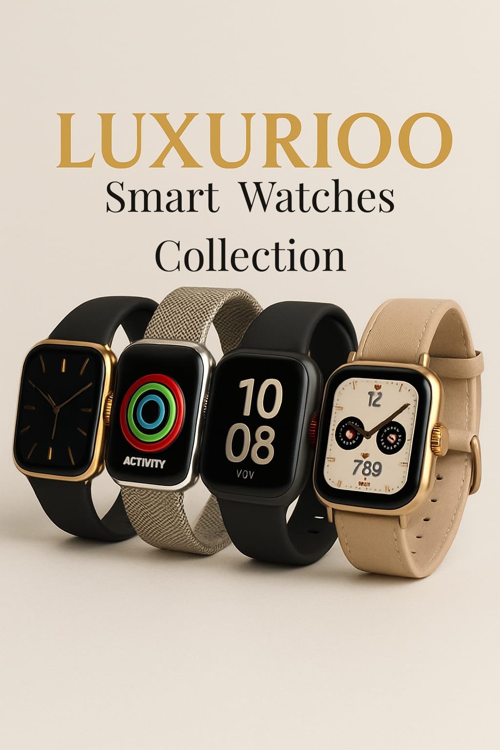 Luxurioo Smart Watch Collection – Where Style Meets Innovation