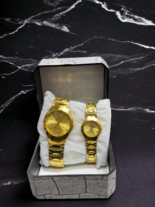 Trendy Couple's Analogue Watch